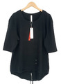SHEEGO Damen Longshirt Marken SHIRT lang schwarz Größe 44 46 48 Neu Z118