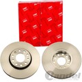 2X TRW BREMSSCHEIBEN 288mm BELÜFTET VORNE PASSEND FÜR AUDI 100 A4 A6 SEAT EXEO