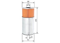 BOSCH Ölfilter 1 457 429 267 für MERCEDES-BENZ PUCH