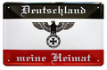 Retro Blechschild 20x30 Deutschland meine Heimat Flagge Reich