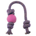 Beco Hundespielzeug Ball mit Seil "Ball on Rope" pink, diverse Größen, NEU