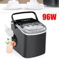 Eiswürfelmaschine Eiswürfelmaschine mit Griff Geräuscharmer Deckel 96W 1.3L