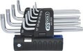 KS TOOLS 3 in 1 Torx-Winkelstiftschlüssel-Satz,10-tlg lang