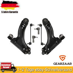 Querlenkersatz Vorne Geeignet für Opel Corsa C Combo Tigra Twintop 6-tlg L+R