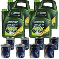 20 L FANFARO Motoröl VDX 5W30 API SN/CF EXPERT Line Öl 8xMANNOL Flush Doctor 