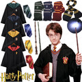 🎃Harry Potter Kostüm Robe Mantel Umhang Krawatte Gryffindor Slytherin Ravenclaw
