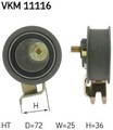 SKF VKM11116 Spannrolle für Zahnriemen Spannrolle für Zahnriemen 