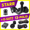 AHK starr Anhängerkupplung + E-Satz 13p für Seat Leon 3 III 5F ST (Kombi)  13-20