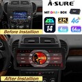 DAB+ 12.3" 4+64G Android 15 2K Autoradio Navi RDS FM Für Mercedes SLK R171 04-10