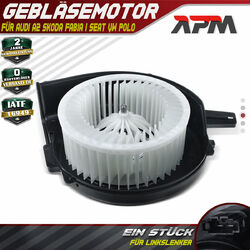 Gebläsemotor Innenraumgebläse Heizgebläsemotor für Audi A2 Skoda Fabia I Seat VW