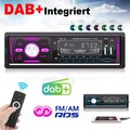 1DIN Autoradio DAB+ Bluetooth Freisprecheinrichtung 2xUSB AuxEingang Carplay FM