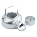 Teekessel 950ml Aluminium Teesieb Outdoor Camping Trekking Wasserkessel Teekanne