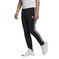 Adidas Hose für Herren Essentials French Terry Tapered Cuff 3-Streifen Schwarz