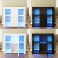 Sideboard mit LED Beleuchtung Anrichte Kommode Beistellschrank Hochglanz Flur 90