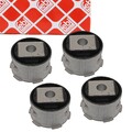 4x febi 45903 Achskörperlager Motorträgerlager für AUDI Q7 VW TOUAREG vorne