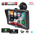 7 Zoll Tragbares Autoradio Wireless Apple Carplay & Android Auto Bluetooth AUX