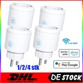 Smart Life Steckdose 16A WIFI WLAN Home Socket Fernbedienung Timer Alexa Google