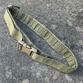 Britische Armee Überschussausgabe leicht oliv PLCE Gurtband Gürtel, ITW Nexus Schnalle Neu