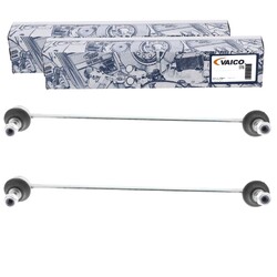 2X VAICO KOPPELSTANGE VORNE passend für CITROËN C-ELYSEE C3 DS DS OPEL CROSSLAND