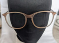 Munic 891-1 Brille unisex Beige Transparent Panto NP 1007 € Vollrand Gleitsicht