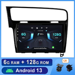 Für Volkswagen Golf 7 2013-2019 GPS Navi Autoradio Android 13 FM WIFI USB DAB BT