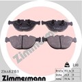 ZIMMERMANN Bremsbelagsatz, Scheibenbremse 23448.210.1 für BMW