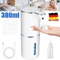 380ml Seifenspender mit Sensor, Automatischer Seifenspender, USB Wiederaufladbar