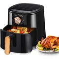Heißluftfritteuse XXL Digitale Air Fryer 1800W Fritteusen Heißluft Ofen Gkamgdeg