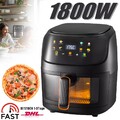 8L Heißluftfritteuse Airfryer Fritteusen Heißluft Ofen Friteuse Minibackofen