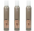 3x Wella EIMI Natural Volume Styling Mousse Volumen Schaum Leichter Halt 500ml