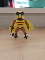 1983 Buzz Off He-Man Masters of the Universe MOTU voll funktionsfähig und komplett
