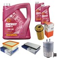MAHLE Inspektionspaket 7L MANNOL 5W-30 Energy Combi LL für Renault Espace IV