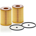 2x Ölfilter MANN-FILTER HU 821 x für Mercedes-Benz Jeep Chrysler CLS G Filter
