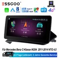 10,25'' Android 13 GPS Navi CarPlay 4G Autoradio Für Mercedes Benz C-Klasse W204