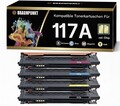 4XXL Kompatible Toner117A für HP Color Laser 150/178/179 MFP Mit Chip BRAUNPUNKT