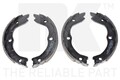 NK Bremsbackensatz Feststellbremse 2722719 für NISSAN TRAIL 172 T30 172mm 1 4x4