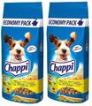 Chappi Hundefutter Trockenfutter 2x13,5kg - Geflügel & Gemüse für Hunde