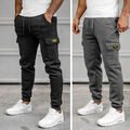 Hose Sporthose Trainingshose Jogger Fitness Slim Fit Men Herren Mix BOLF Cargo