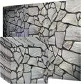 20stk 3D Tapeten Steinoptik Wandpaneele Selbstklebend Wandaufkleber 30 X 30CM