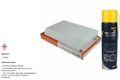 MAHLE / KNECHT Innenraumfilter MANNOL Klimareiniger für Renault Megane III Coupe