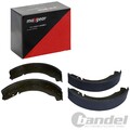 MAXGEAR BREMSBACKEN SATZ HINTERACHSE VORDERACHSE PASSEND FÜR PORSCHE 924 944 VW