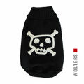 Wolters Hunde Strickpullover Totenkopf Totenkopfstrickpullover Hundepulli 