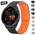 Magnet Silikon Armband Für Garmin Vivoactive 6 5 4 3 Venu 2 Plus SQ 745 20/22mm