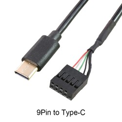 Mini USB Micro USB Kabel Adapter Stecker auf micro USB Header Motherboard Buchse