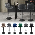 2/4er Set Barhocker Höhenverstellbar Drehbar Barstuhl Bistrohocker Fußstütze