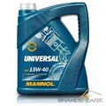 5 L LITER MANNOL UNIVERSAL 15W-40 MOTOR-ÖL MOTOREN-ÖL MOTORÖL 50571984