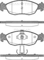 Bremsbelagsatz Scheibenbremse TRISCAN 8110 28009 für PEUGEOT CITROËN 306 7B N3 2