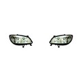Scheinwerfer Set Halogen passend für Opel Zafira A 99-05 H7 HB3 Links & Rechts