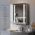 LED Badezimmer Spiegelschrank Spiegelschrank Bad mit Beleuchtung & Steckdose DE
