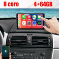 4G+64G Für BMW X3 E83 2004-2012 Android 13 CarPlay Autoradio 8 Core GPS Navi DSP
